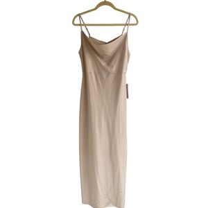 BHLDN Cali Satin Midi Dress